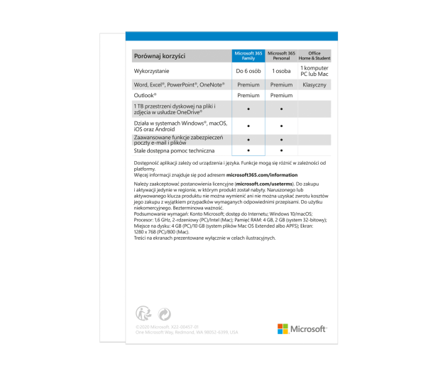 Microsoft 365 Family - 559656 - zdjęcie 3
